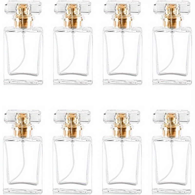 Luxury Skincare Packaging - 8pcs 30ml Glass Perfume Bottles Empty