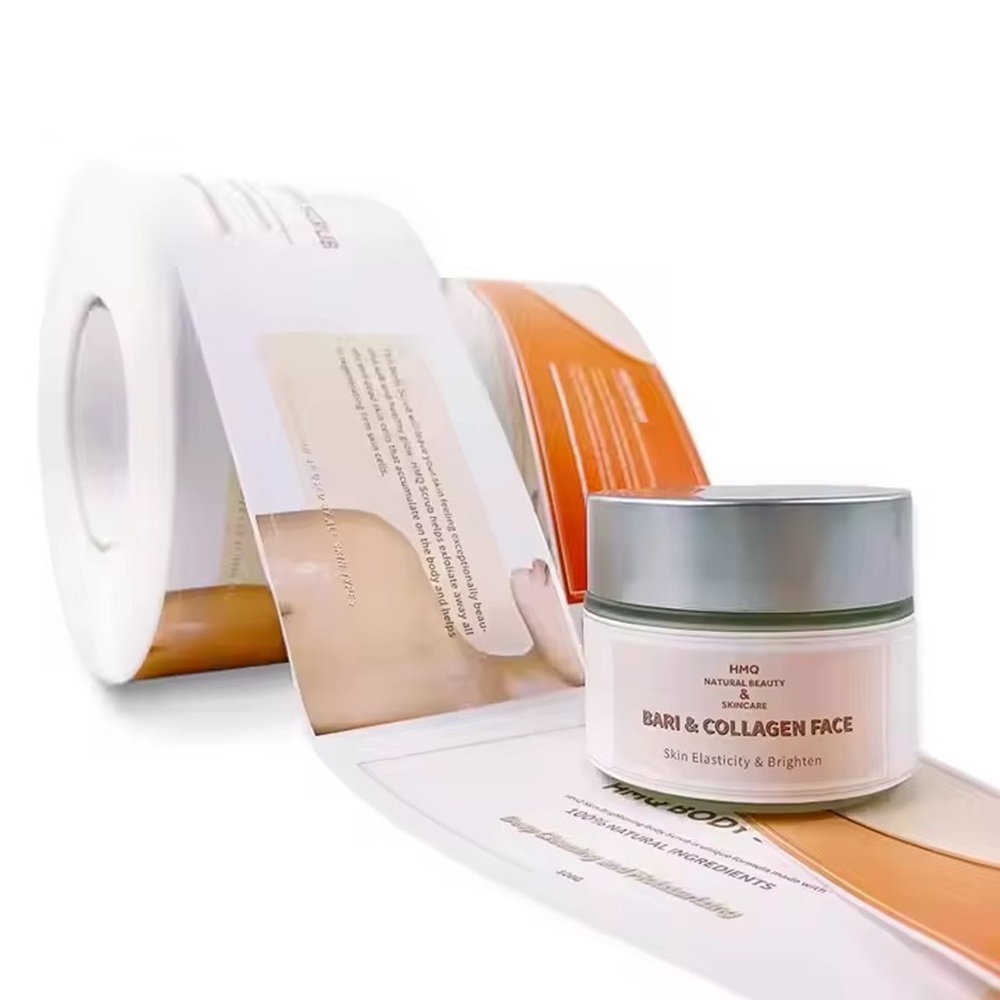 Luxury Skincare Labels - Custom Luxury Vinyl Labels｜Waterproof Logo Printing｜Roll