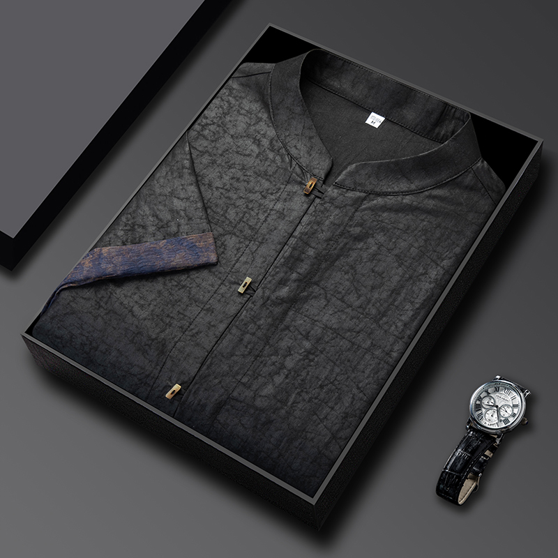 Luxury Skincare China - Lightweight Luxury Silk Shirts For Men