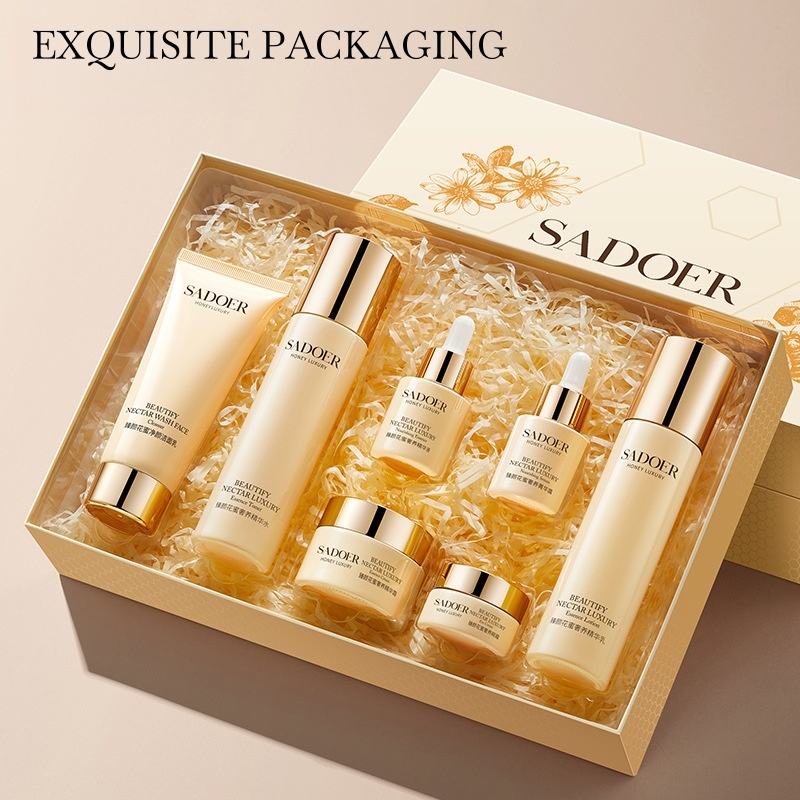 Luxury Skincare Cleanser - Zhenyan Flower Nectar Luxurious 7-Piece Skincare