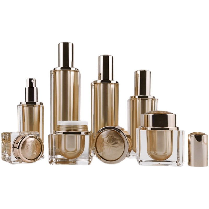 High-grade Acrylic Gold Cream  - огляд і ціна Luxury Skincare Packaging