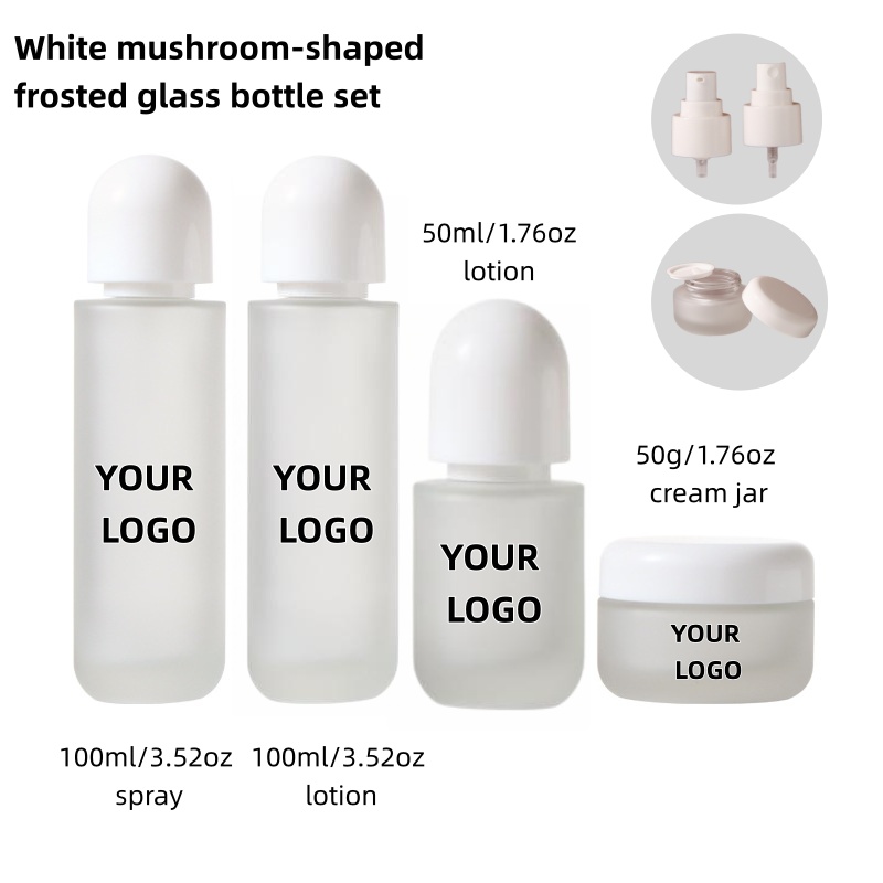 【Logo Custom】1Pcs Frosted Glas - огляд і ціна Luxury Skincare Packaging