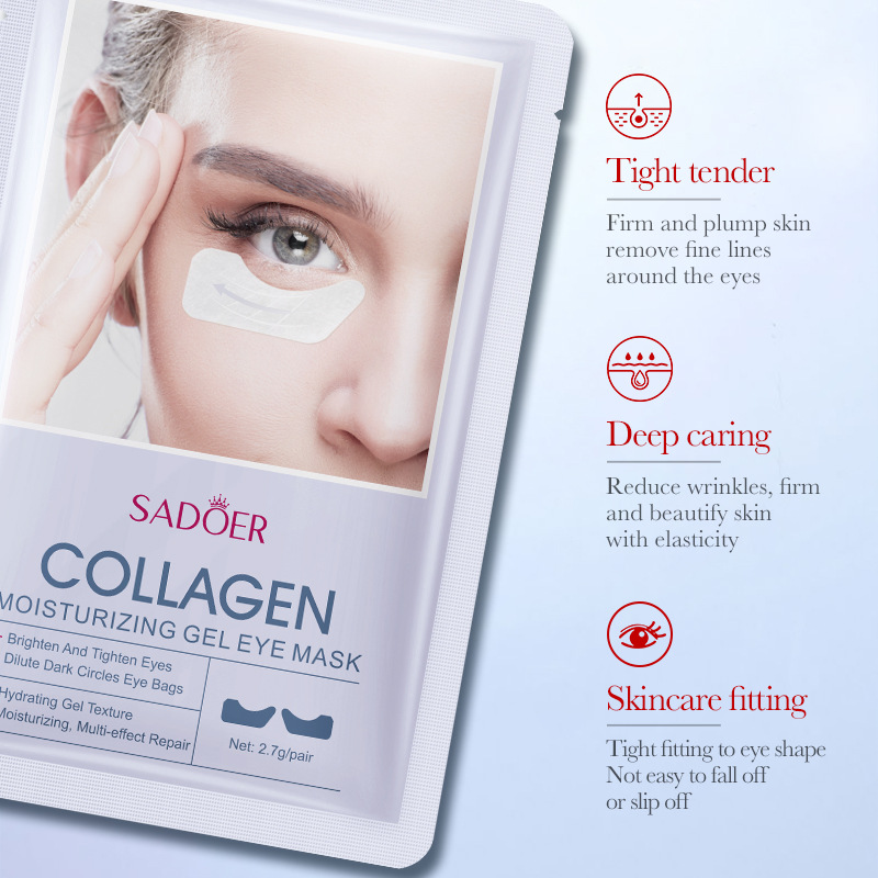 5pair Collagen Gel Eye Mask Mo - огляд і ціна Oligopeptide Wrinkle