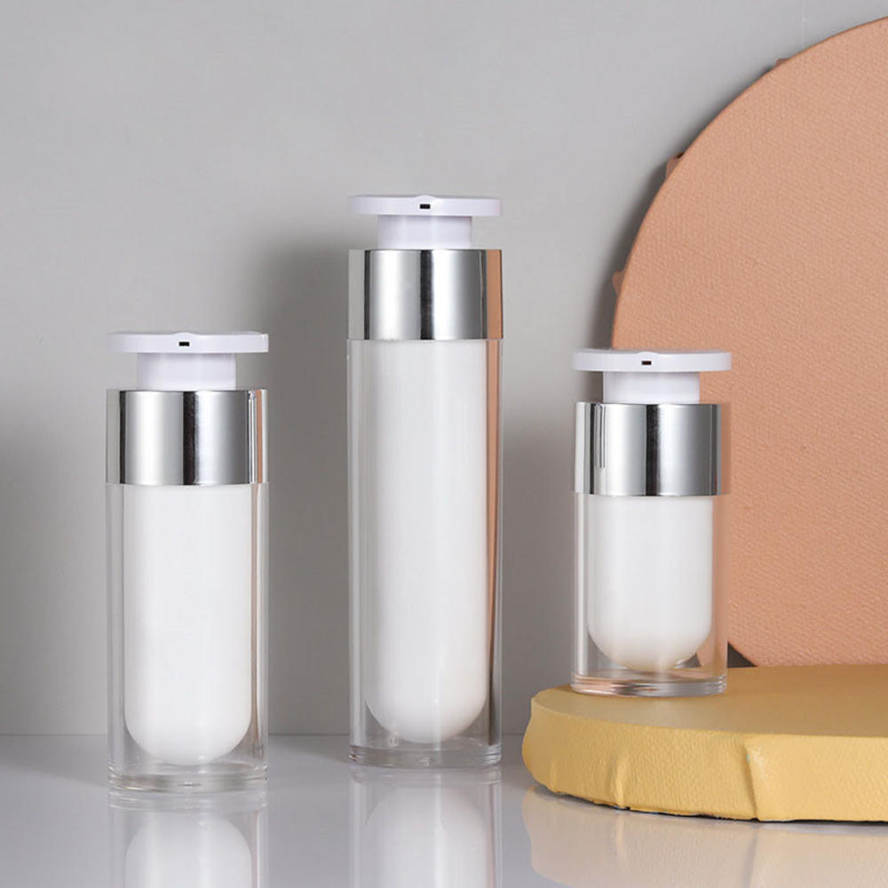 15/30/50ml Pearl White Acrylic - огляд і ціна Luxury Skincare Packaging