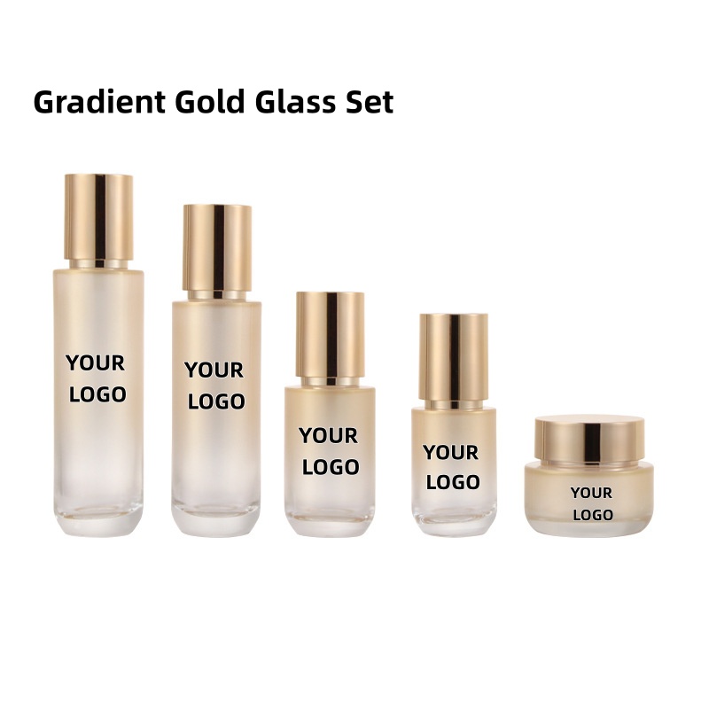 【Logo Custom】1Pcs Gradual Gold - огляд і ціна Luxury Skincare Packaging