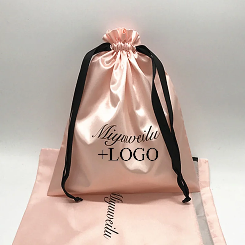 50PCS Luxury Satin Hair Pouch  - огляд і ціна Luxury Skincare Packaging