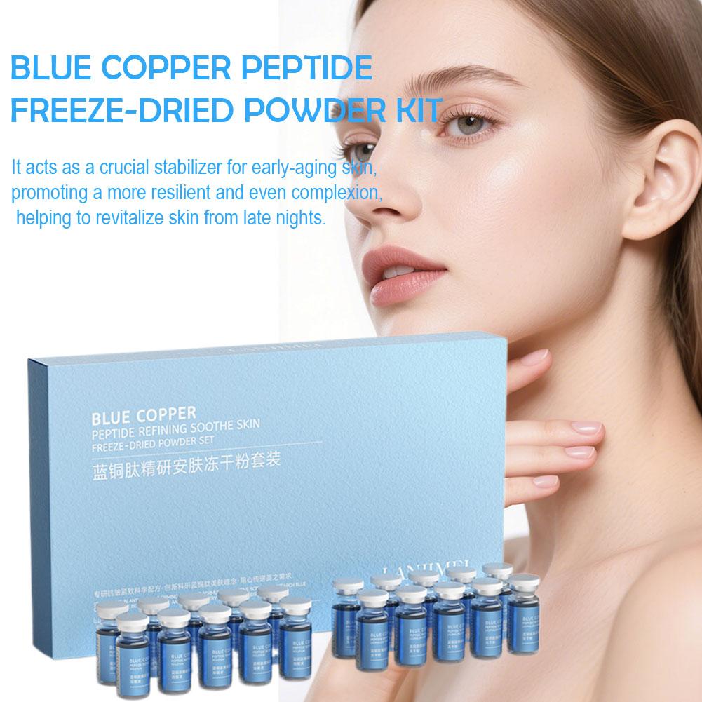 30mg Blue Copper Peptide Freez - огляд і ціна Oligopeptide Wrinkle